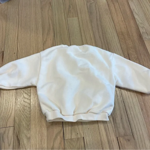 Zara Tulle Butterfly Accent Sweatshirt - Picture 4 of 4